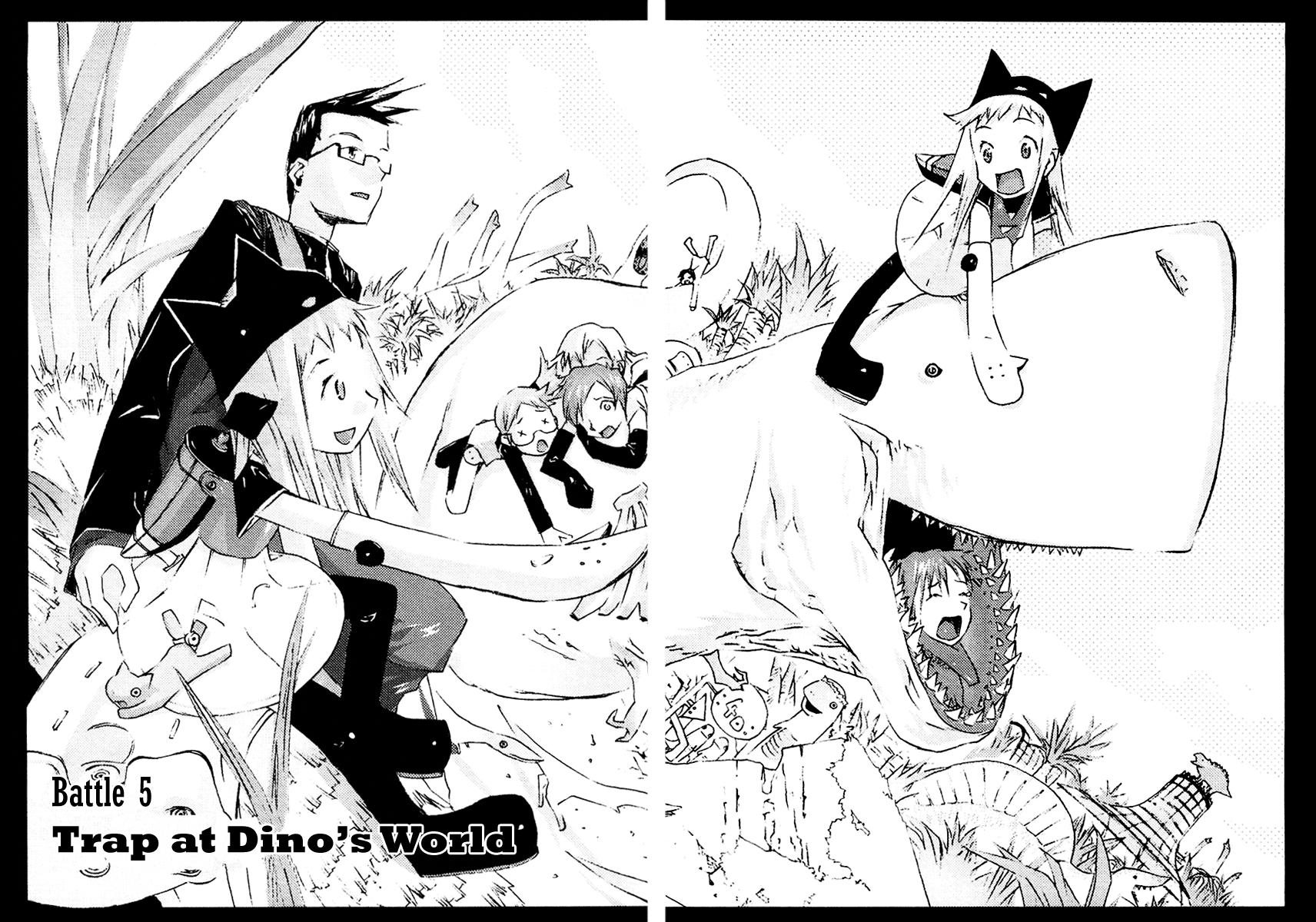 Cat's World Chapter 5.2 page 3 - Chapter 5 v2 : Trap at Dino's World