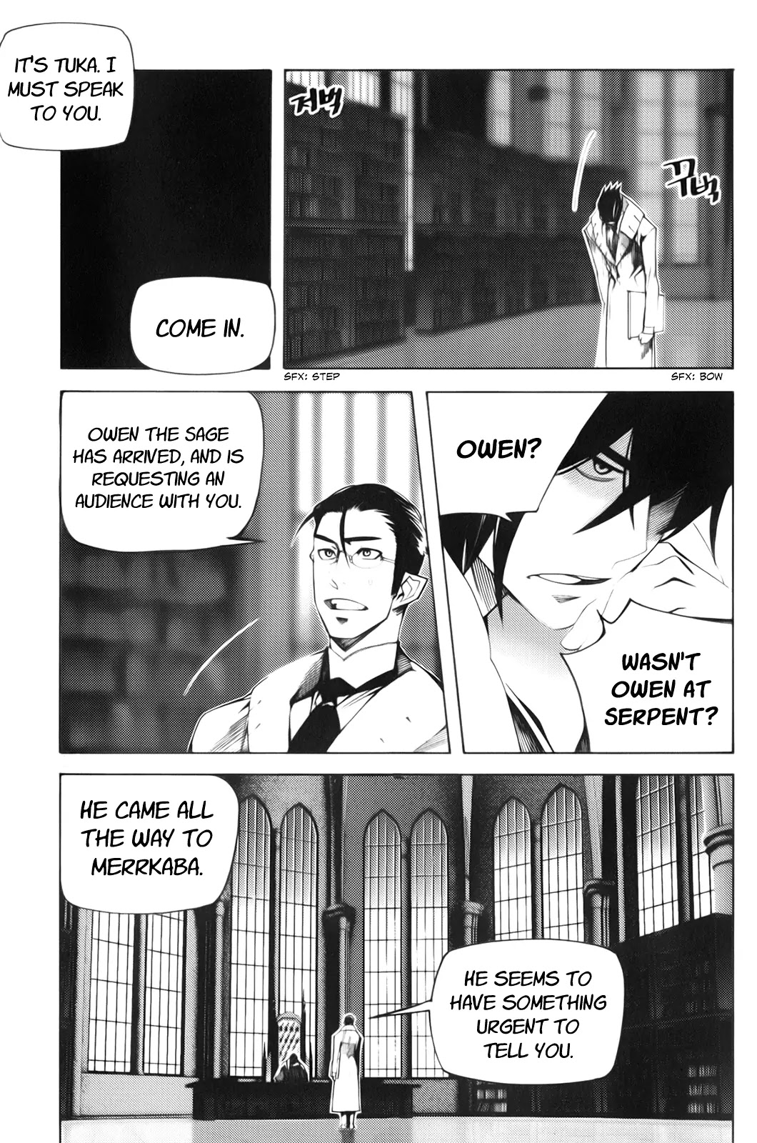 Cavalier of the Abyss Chapter 101 page 14 - Chapter 101: An Encounter at Merrkaba