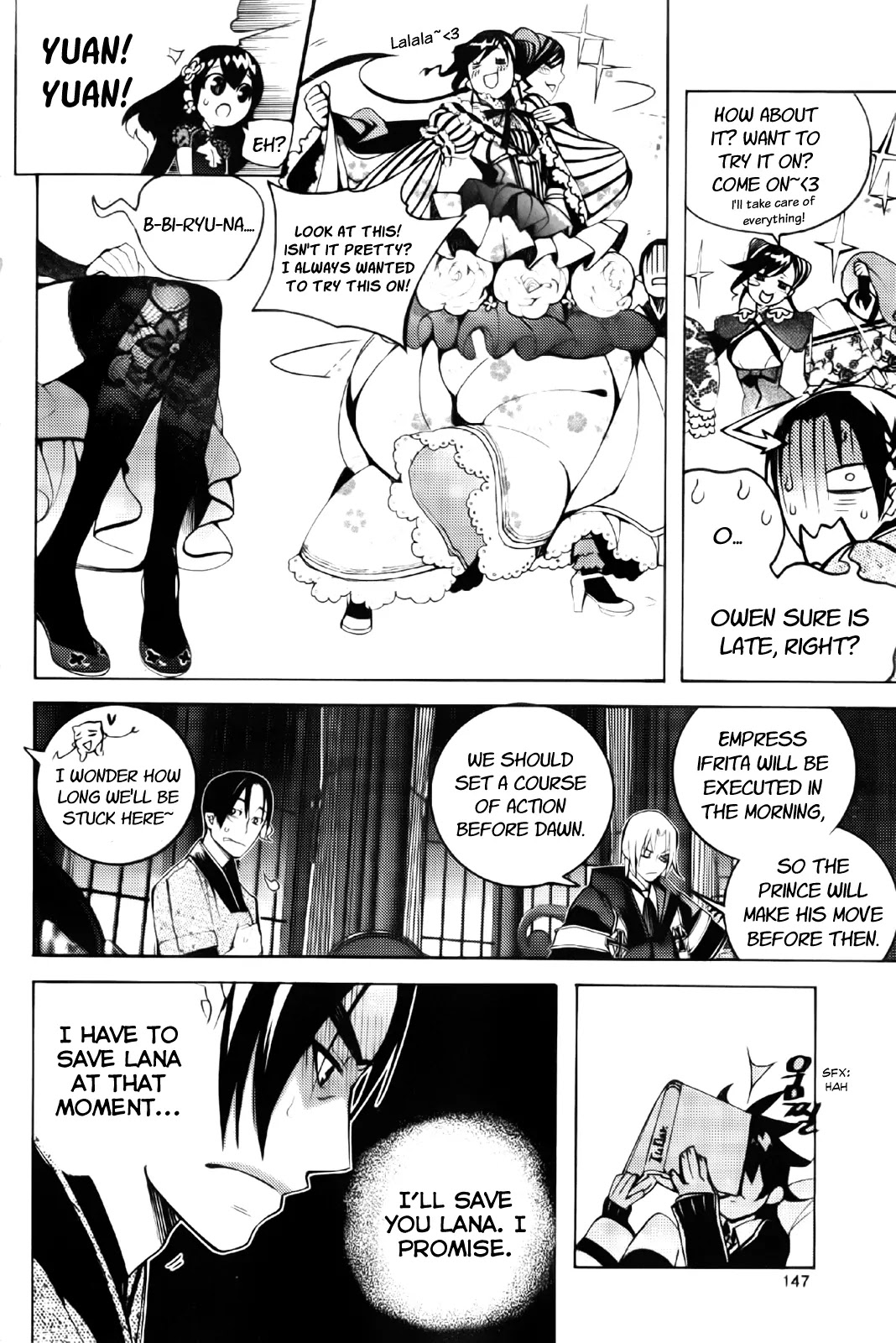 Cavalier of the Abyss Chapter 101 page 31 - Chapter 101: An Encounter at Merrkaba