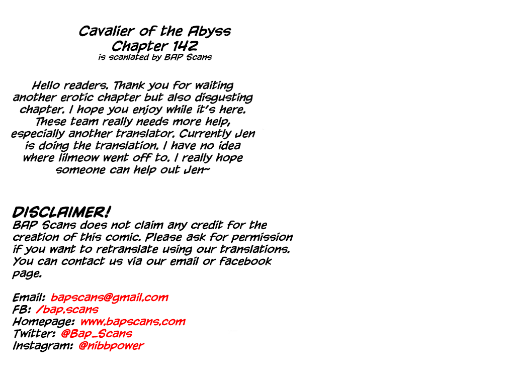 Cavalier of the Abyss Chapter 142 page 2 - Chapter 142