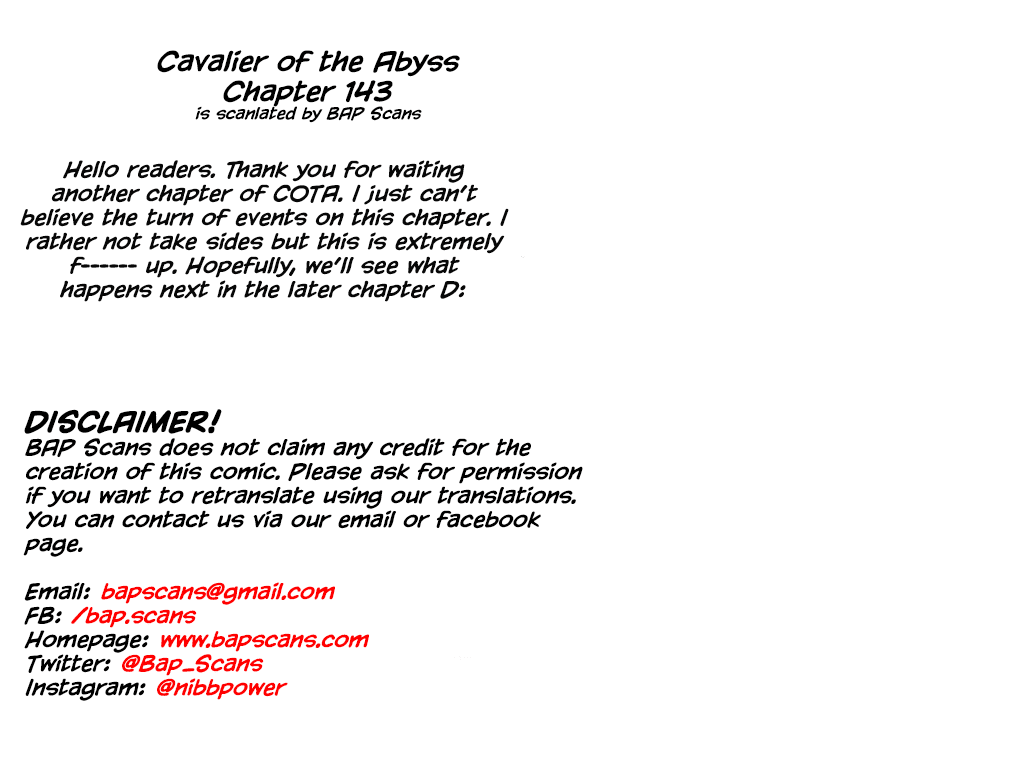 Cavalier of the Abyss Chapter 143 page 30 - Chapter 143