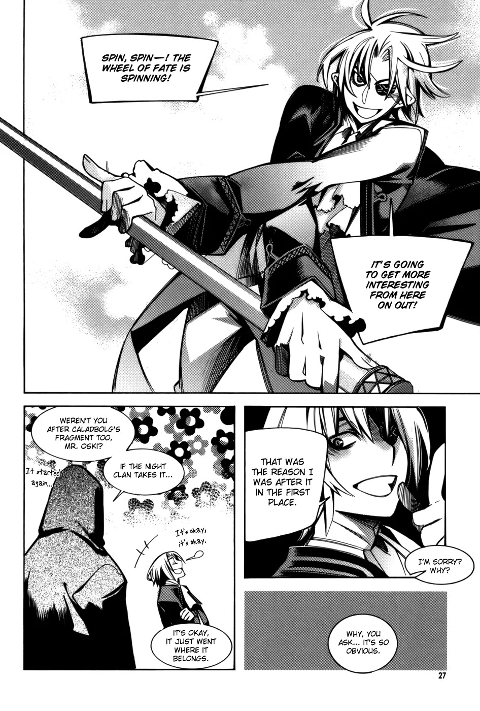Cavalier of the Abyss Chapter 21 page 27 - Chapter 21: Caladbolg
