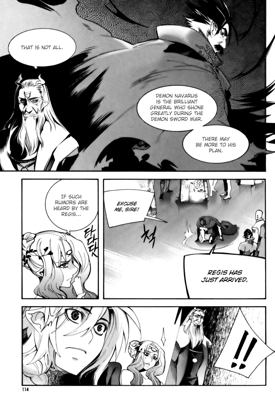 Cavalier of the Abyss Chapter 4 page 16 - Chapter 4: Blackened Thoughts