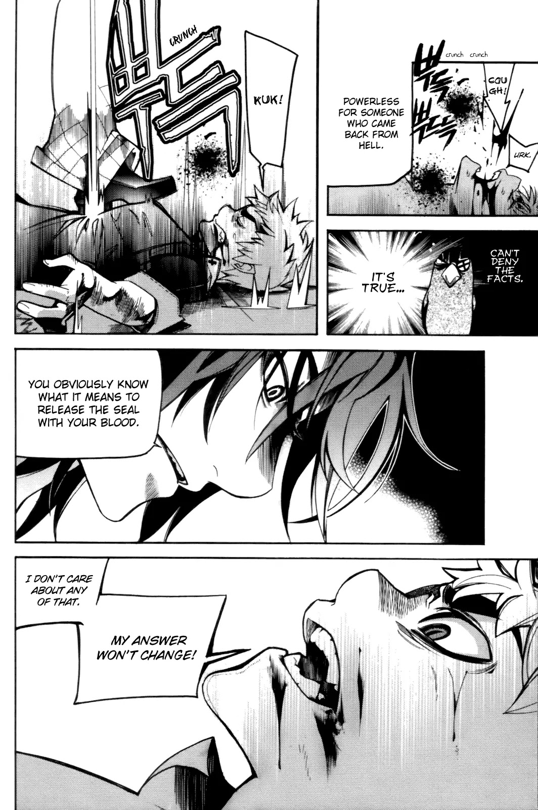 Cavalier of the Abyss Chapter 45 page 15 - Chapter 45: The Girl with the Ghost Fire