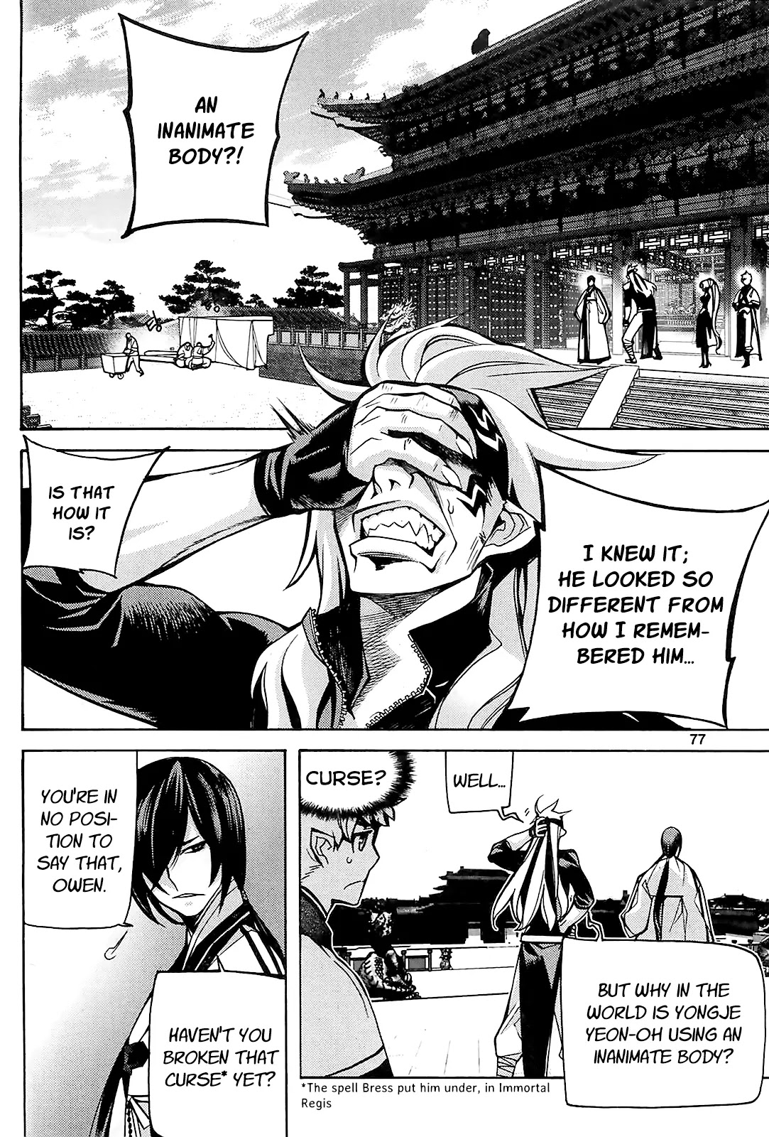 Cavalier of the Abyss Chapter 83 page 6 - Chapter 83: Stand Up in Resolute Decision