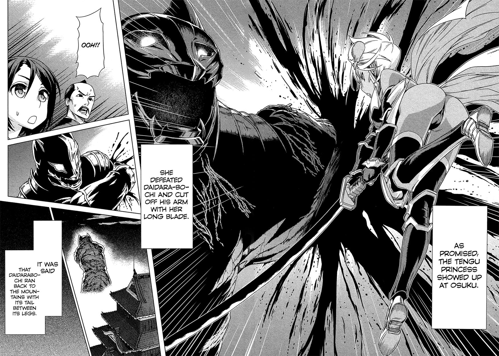 Celestial Clothes Chapter 13.1 page 21 - Chapter 13.1 : The Young Warrior and the Tengu Princess