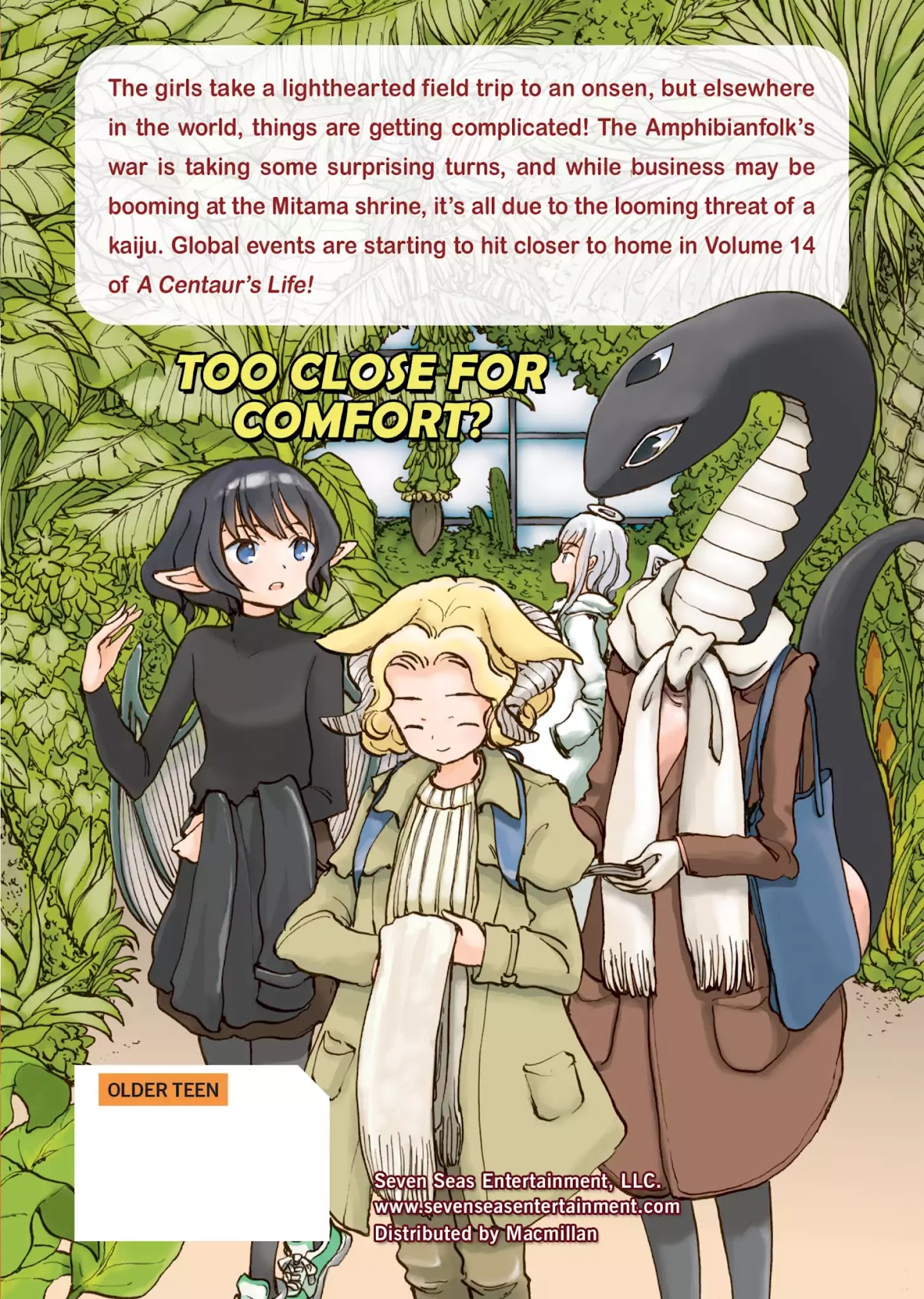 Centaur no Nayami Chapter 107.5 page 6 - Vol.14 Afterword
