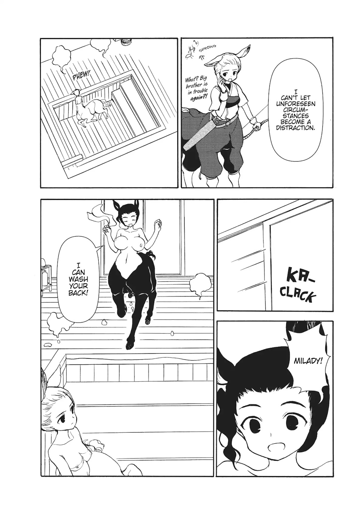 Centaur no Nayami Chapter 111 page 4 - Chapter 111