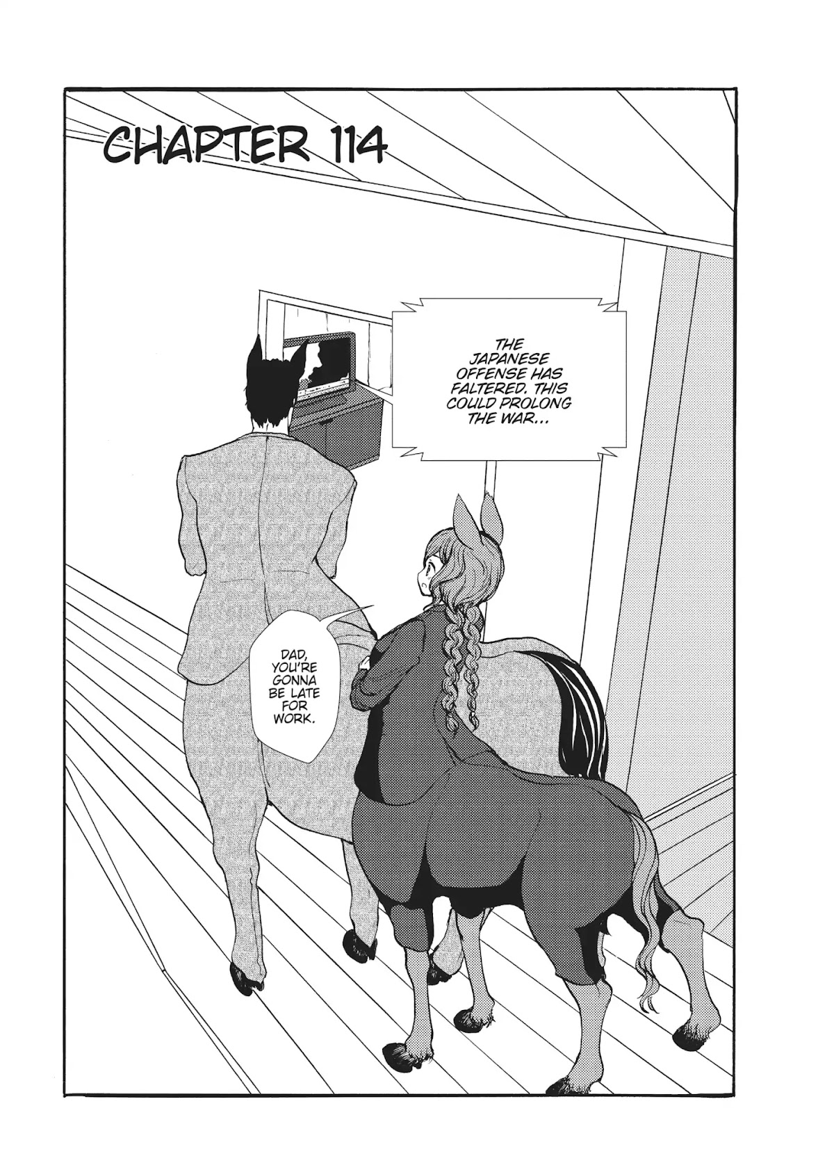 Centaur no Nayami Chapter 114 page 1 - Chapter 114