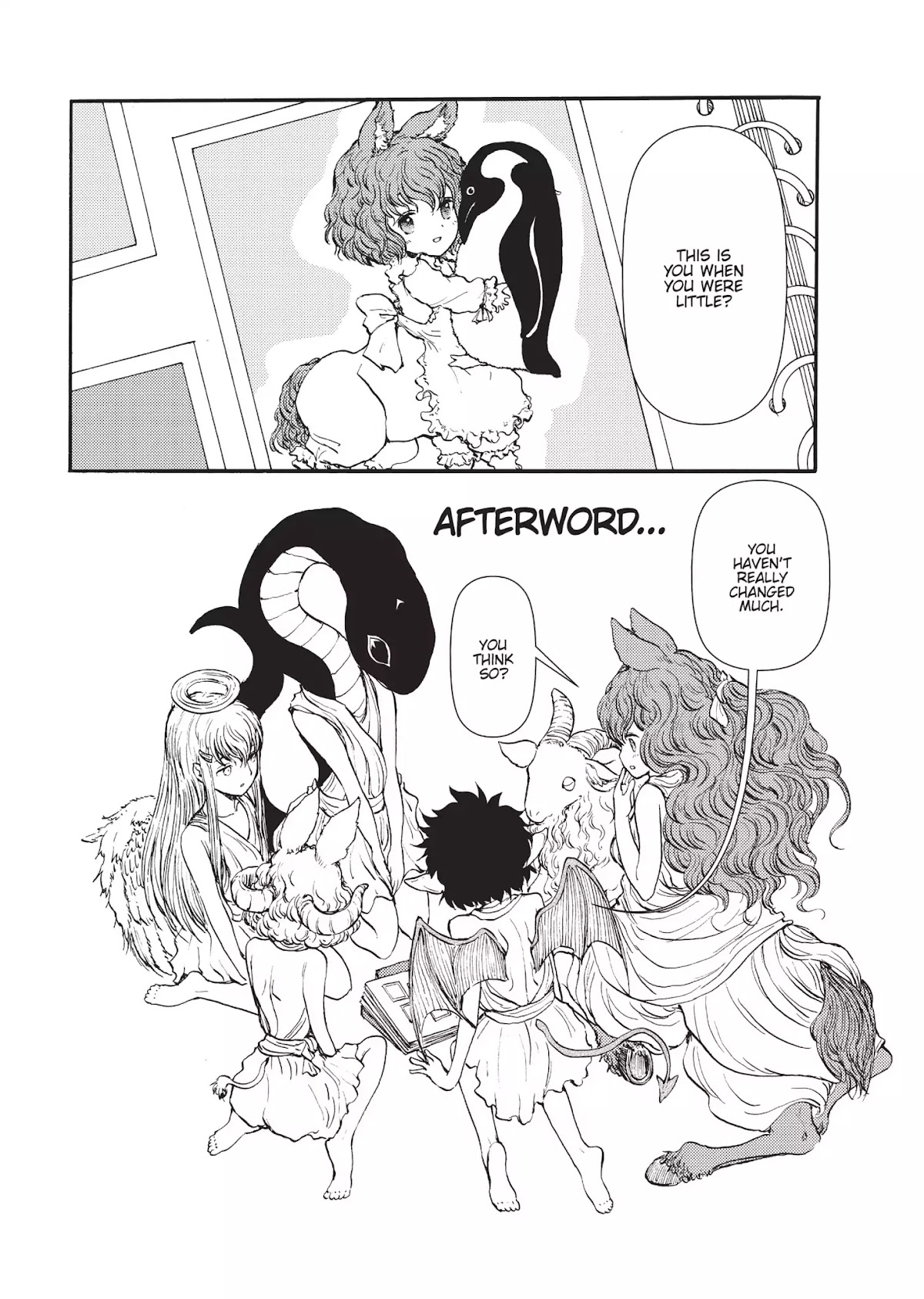 Centaur no Nayami Chapter 29.5 page 1 - Vol.5 Afterword