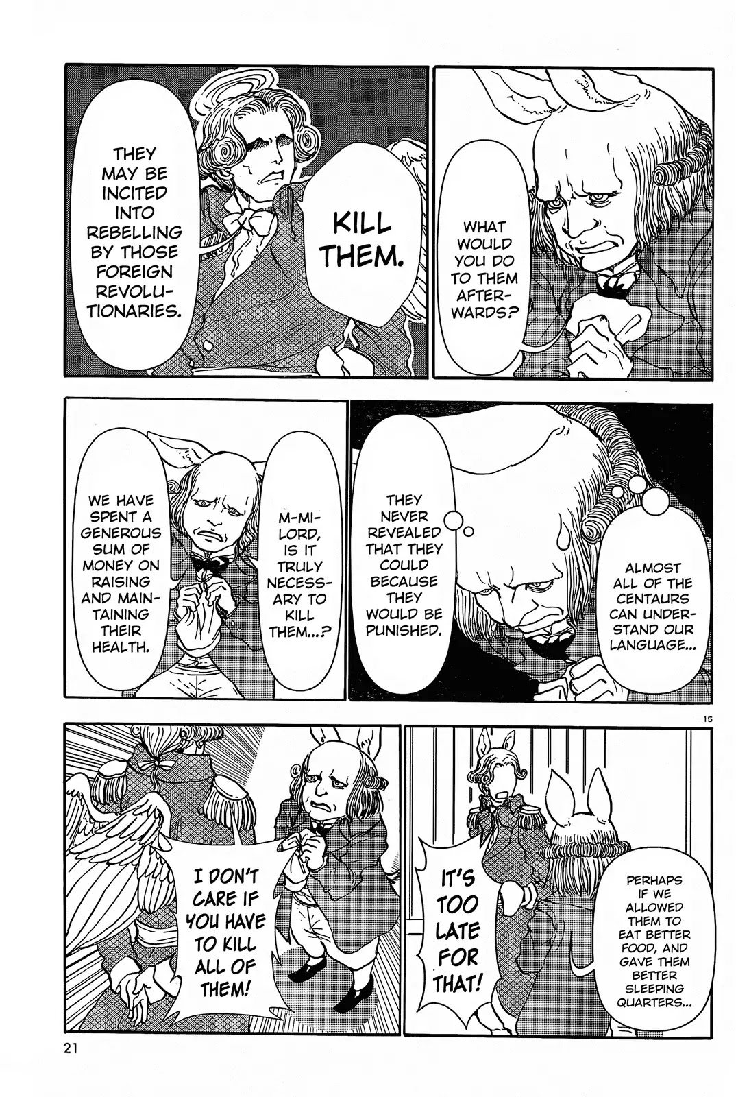 Centaur no Nayami Chapter 29 page 15 - Chapter 29
