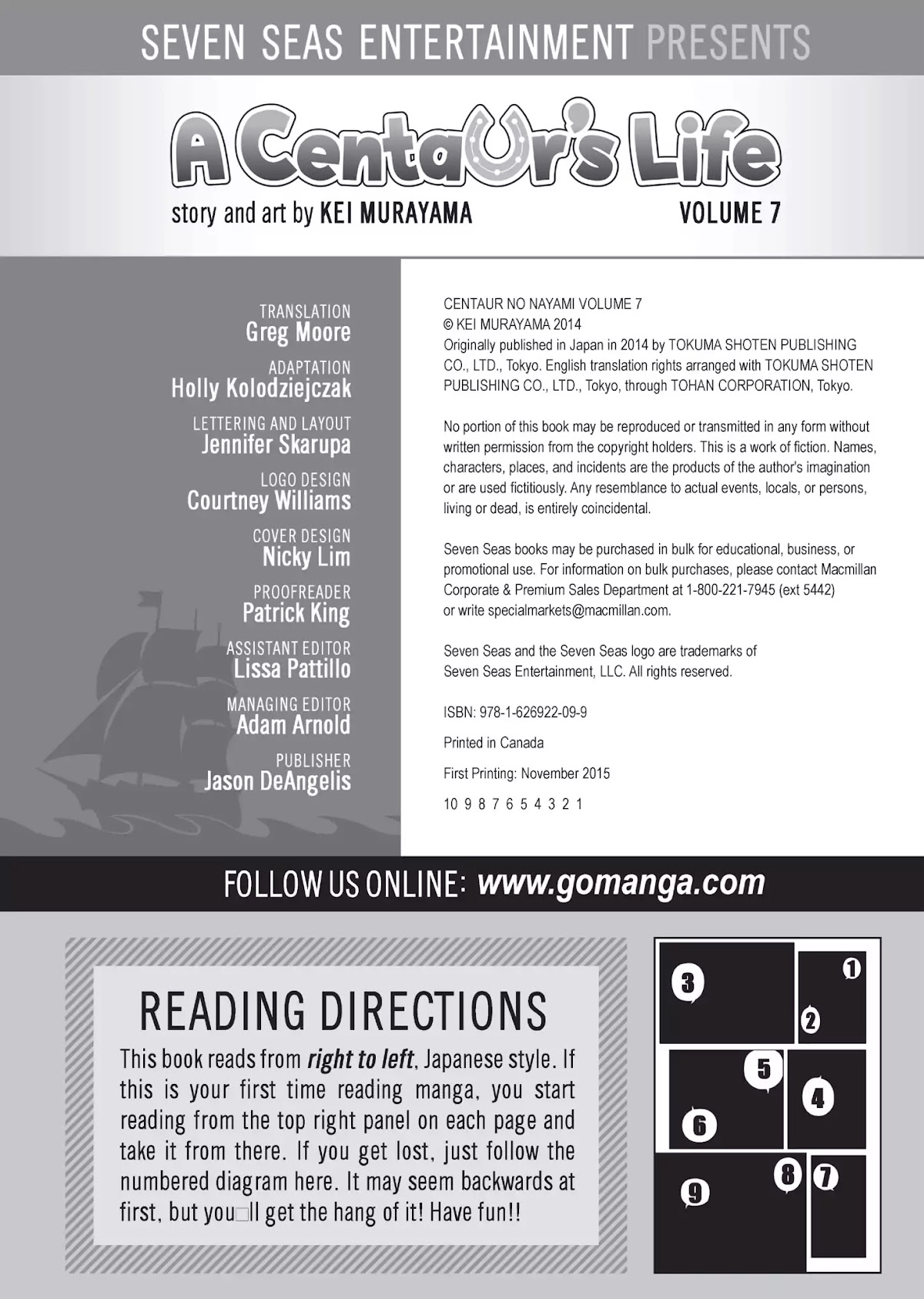 Centaur no Nayami Chapter 44.5 page 5 - Vol.7 Afterword