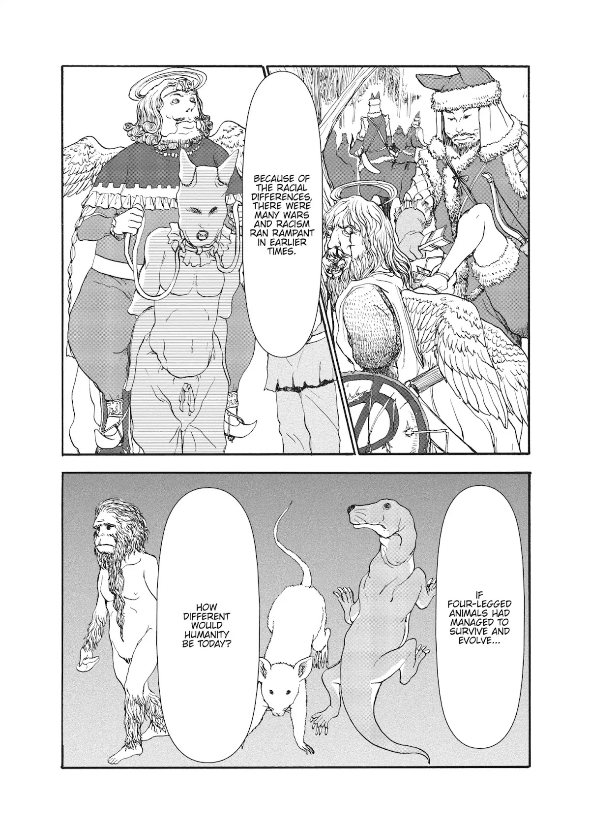 Centaur no Nayami Chapter 5.5 page 5 - Vol.2 Centaur's Secret ~ Lecture on Biology and Genetics ~