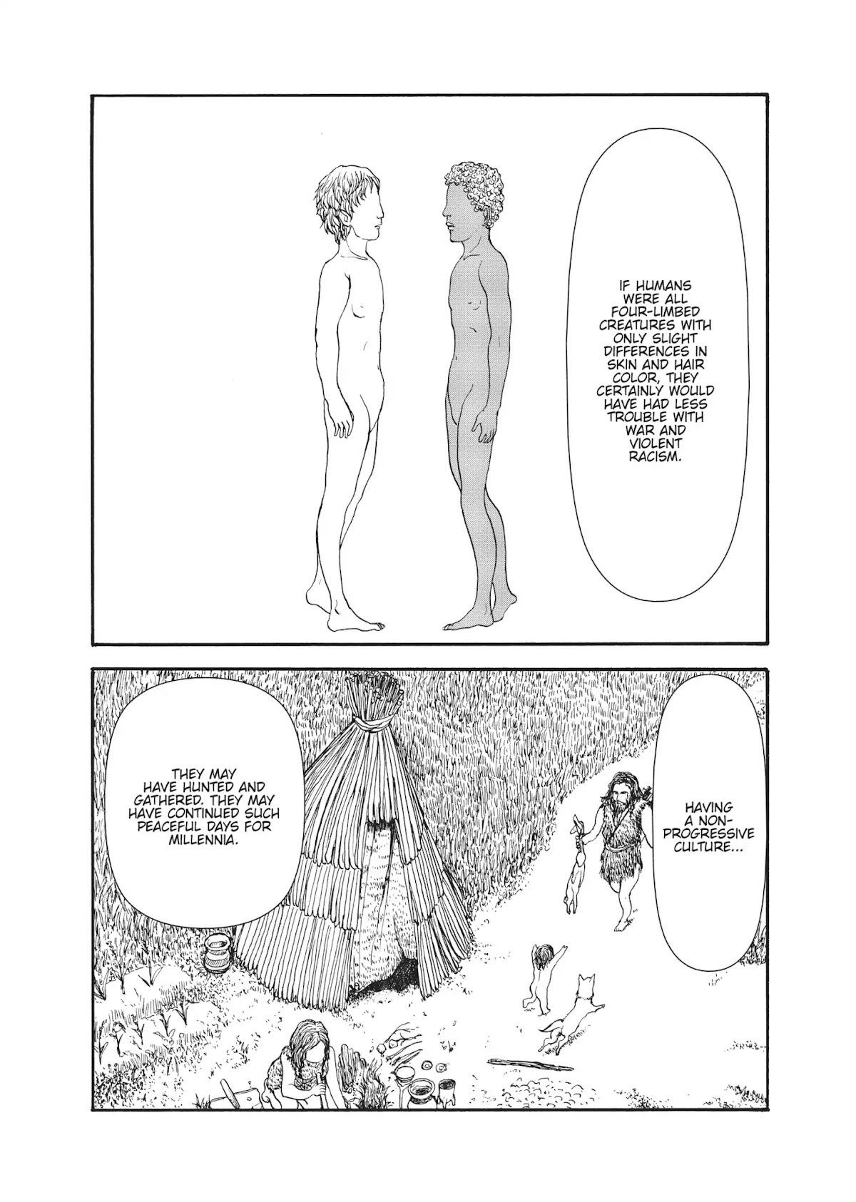 Centaur no Nayami Chapter 5.5 page 6 - Vol.2 Centaur's Secret ~ Lecture on Biology and Genetics ~