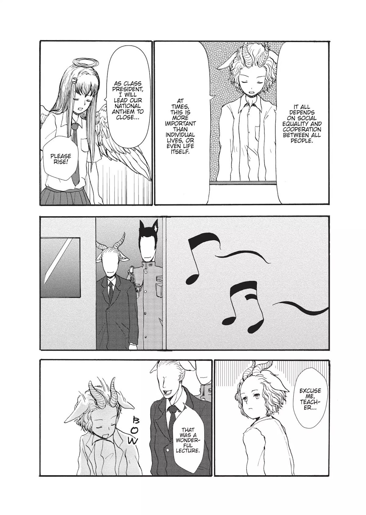 Centaur no Nayami Chapter 5.5 page 8 - Vol.2 Centaur's Secret ~ Lecture on Biology and Genetics ~