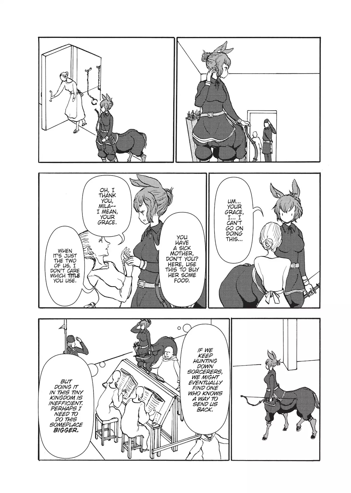 Centaur no Nayami Chapter 58 page 19 - Chapter 58
