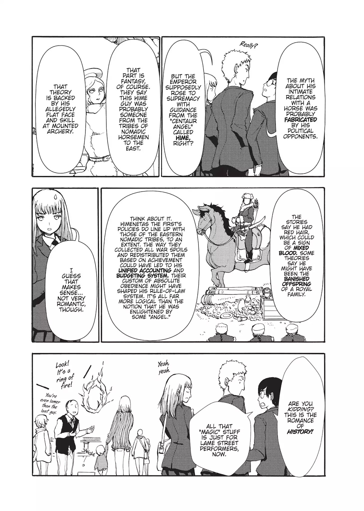 Centaur no Nayami Chapter 68.5 page 2 - Vol.10 Afterword