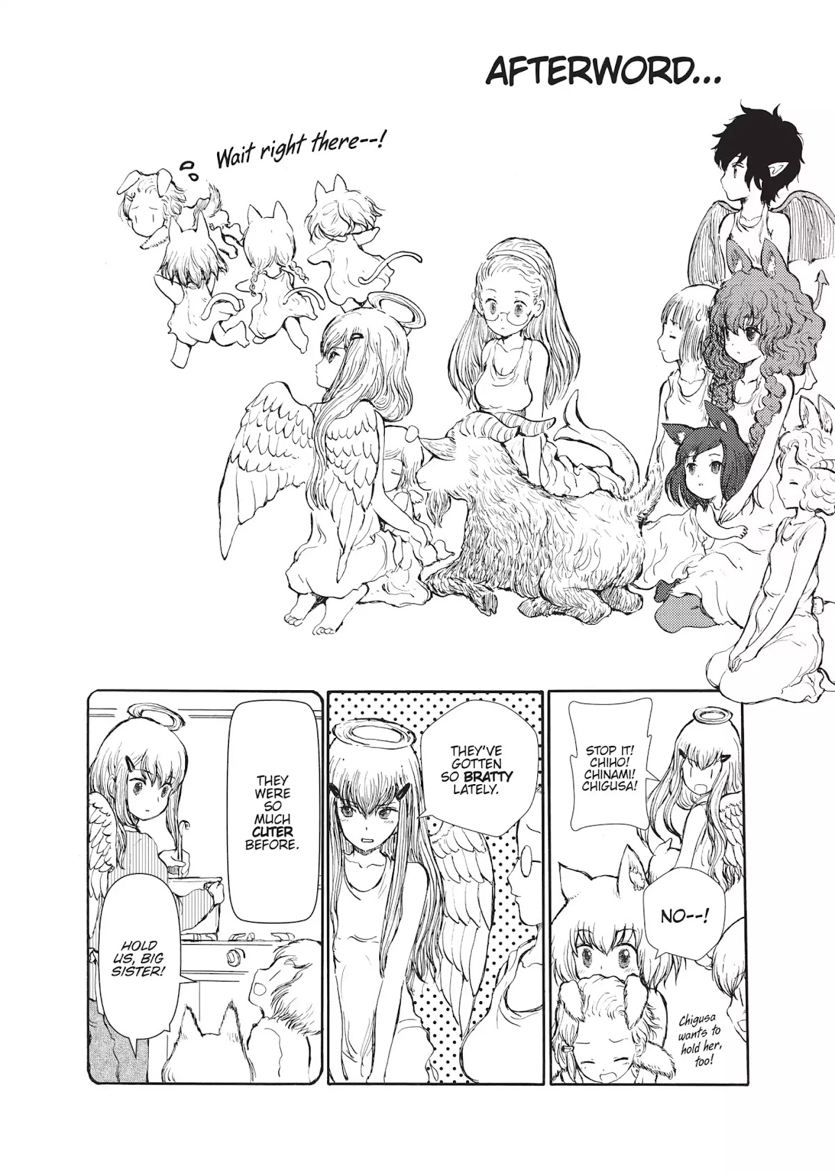 Centaur no Nayami Chapter 8.6 page 1 - Vol.2 Afterword