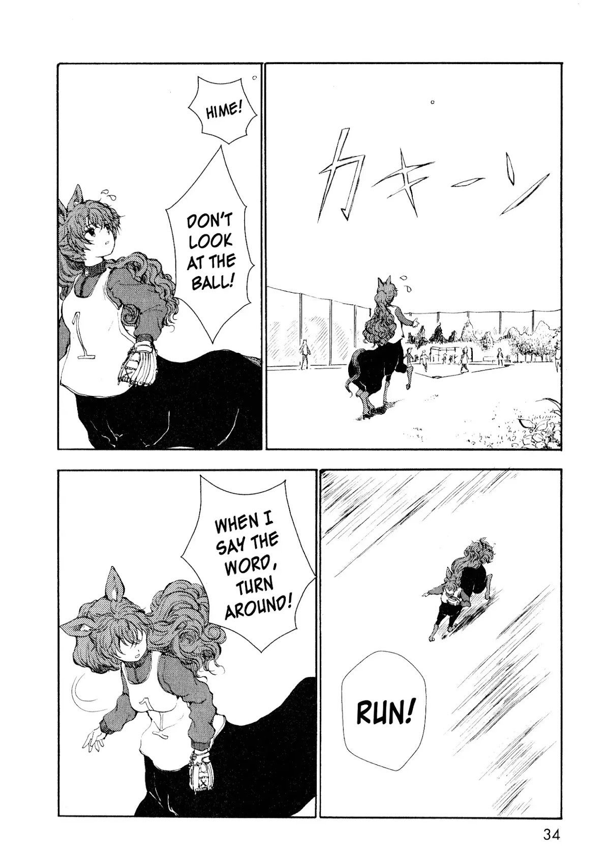 Centaur no Nayami Chapter 9 page 34 - Chapter 9