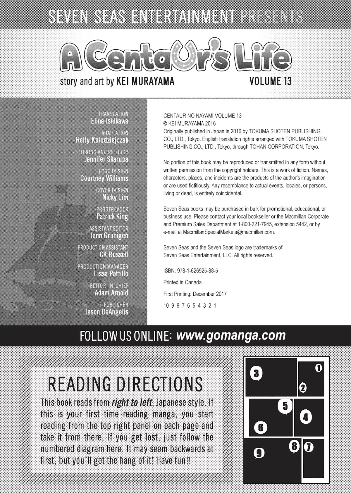 Centaur no Nayami Chapter 99.5 page 6 - Vol.13 Afterword