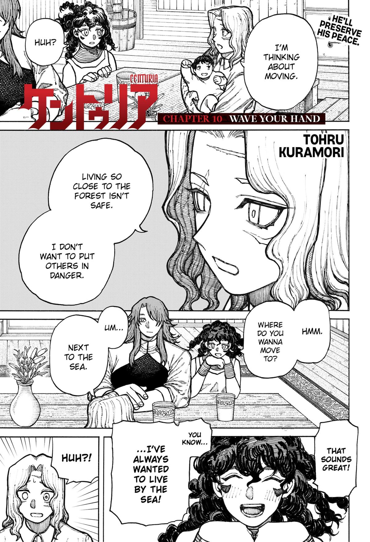 Centuria Chapter 10 page 1 - Chapter 10: Wave Your Hand
