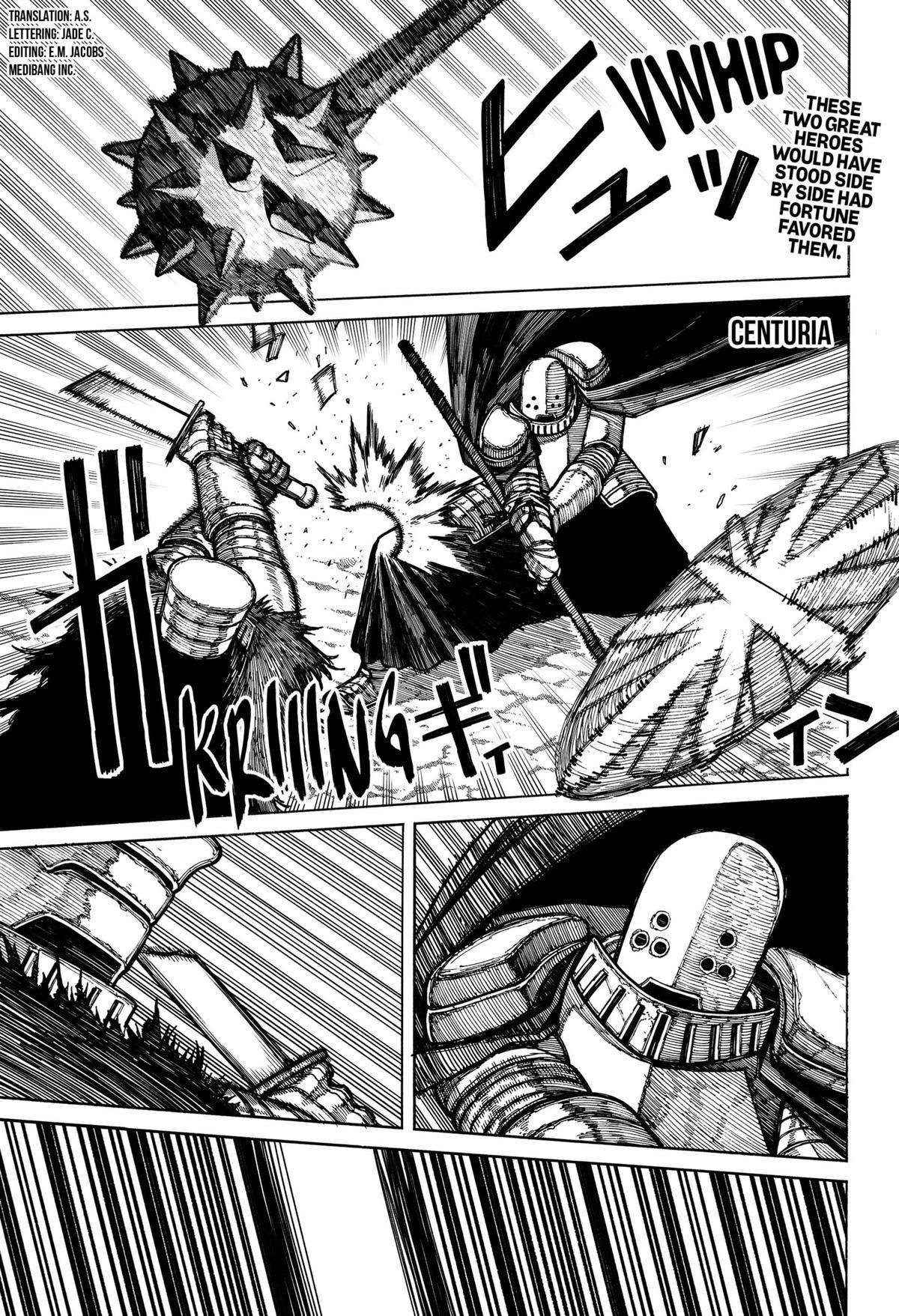 Centuria Chapter 17 page 1 - Chapter 17: Iron Heart, Iron Will