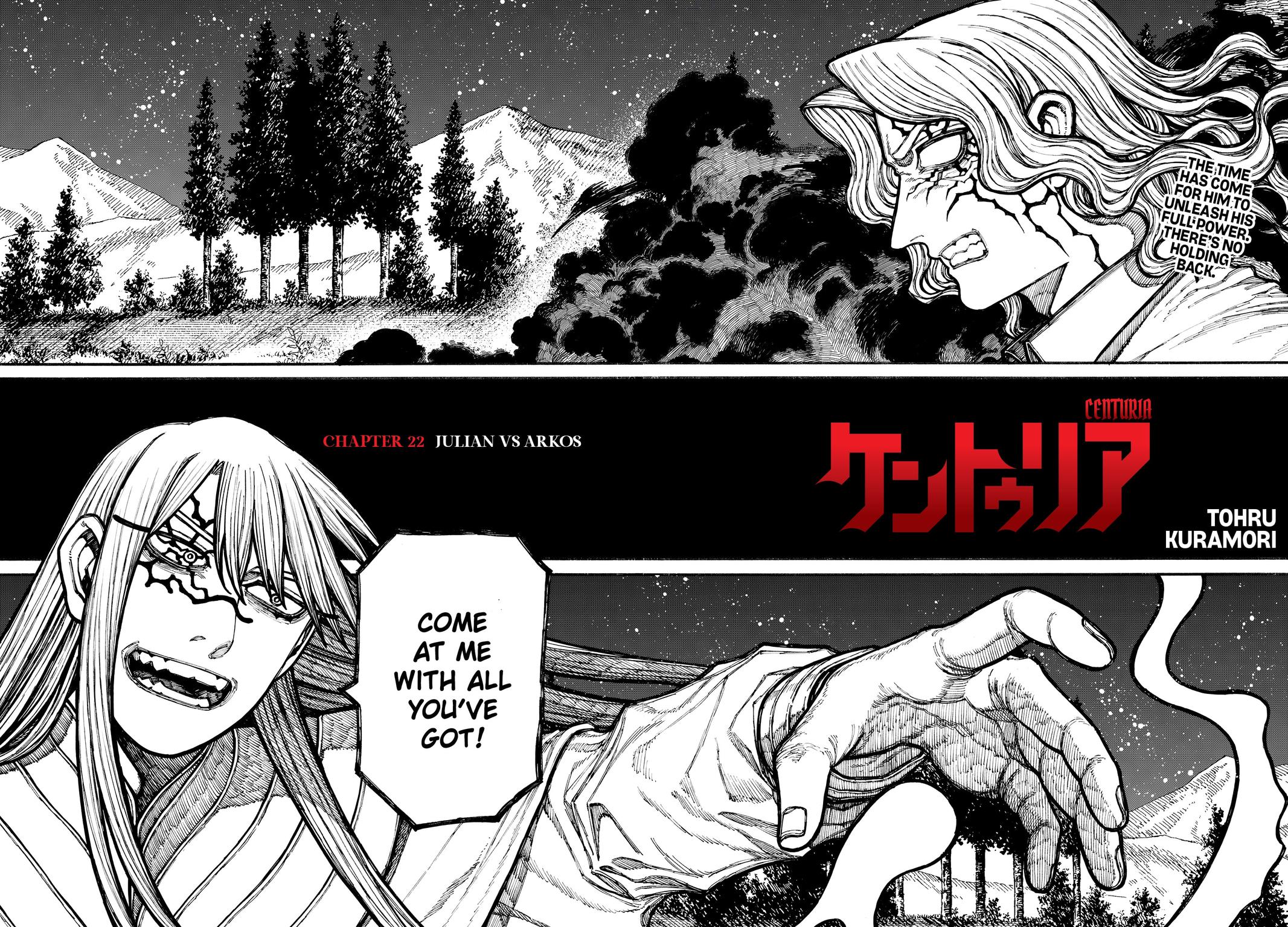 Centuria Chapter 22 page 2 - Chapter 22: Julian vs Arkos