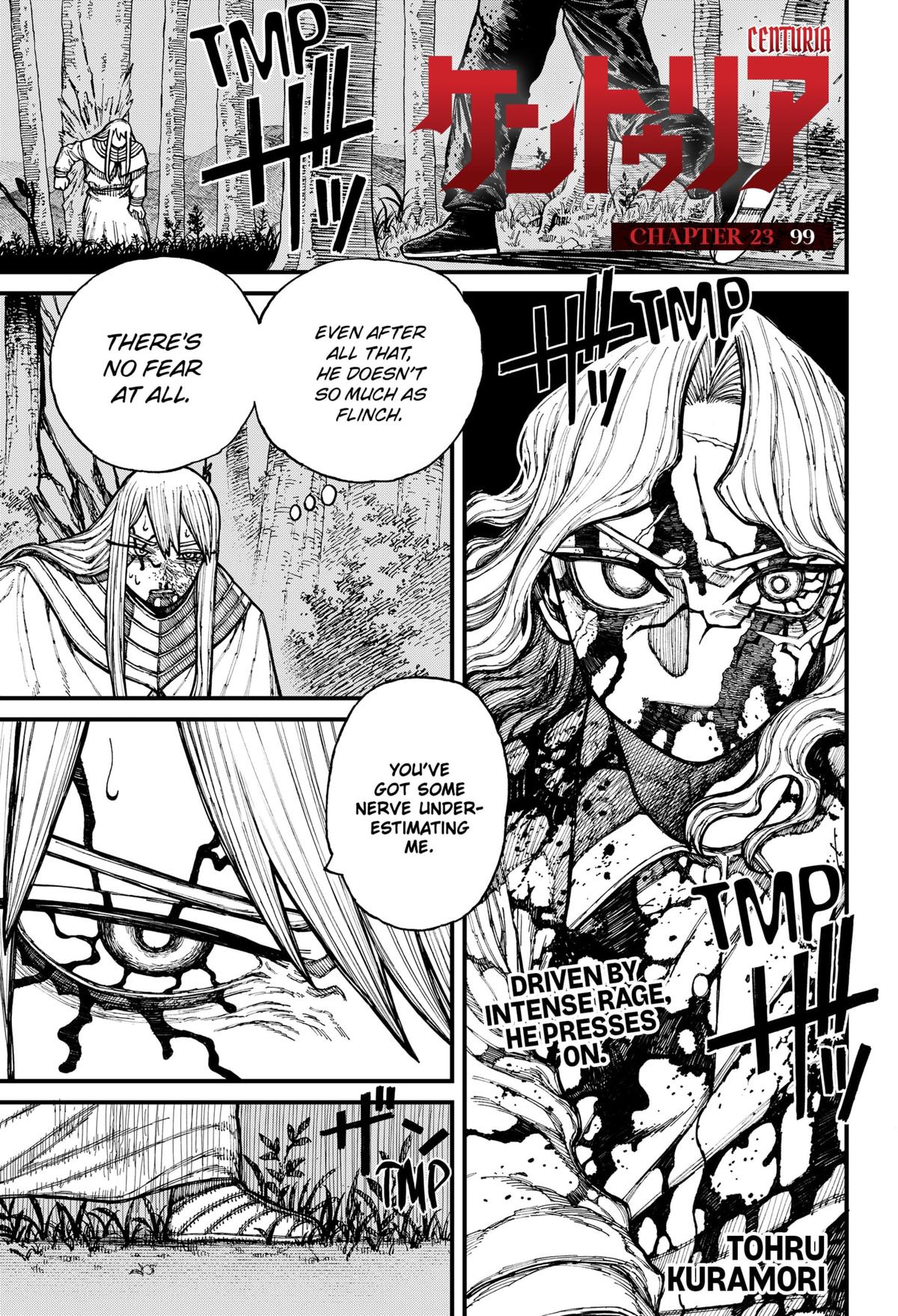 Centuria Chapter 23 page 1 - Chapter 23: 99