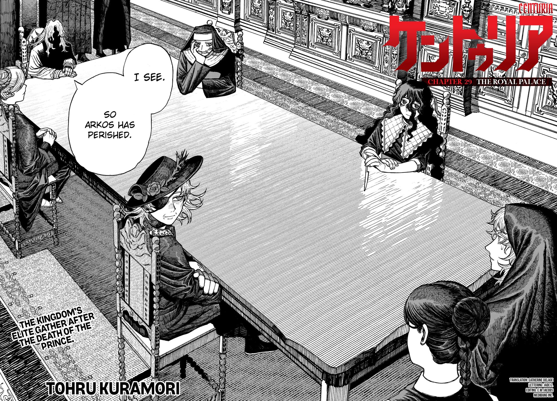 Centuria Chapter 29 page 2 - Chapter 29: The Royal Palace