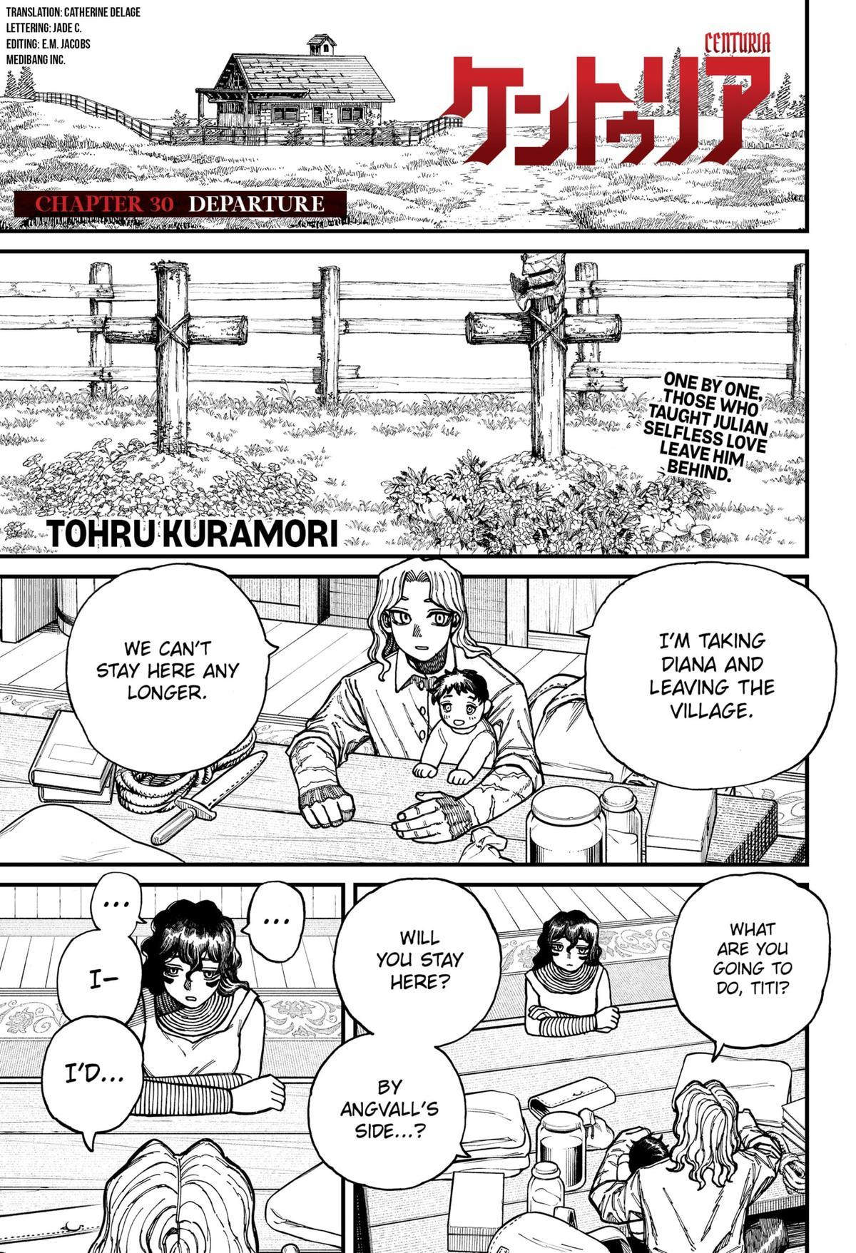 Centuria Chapter 30 page 1 - Chapter 30: Departure