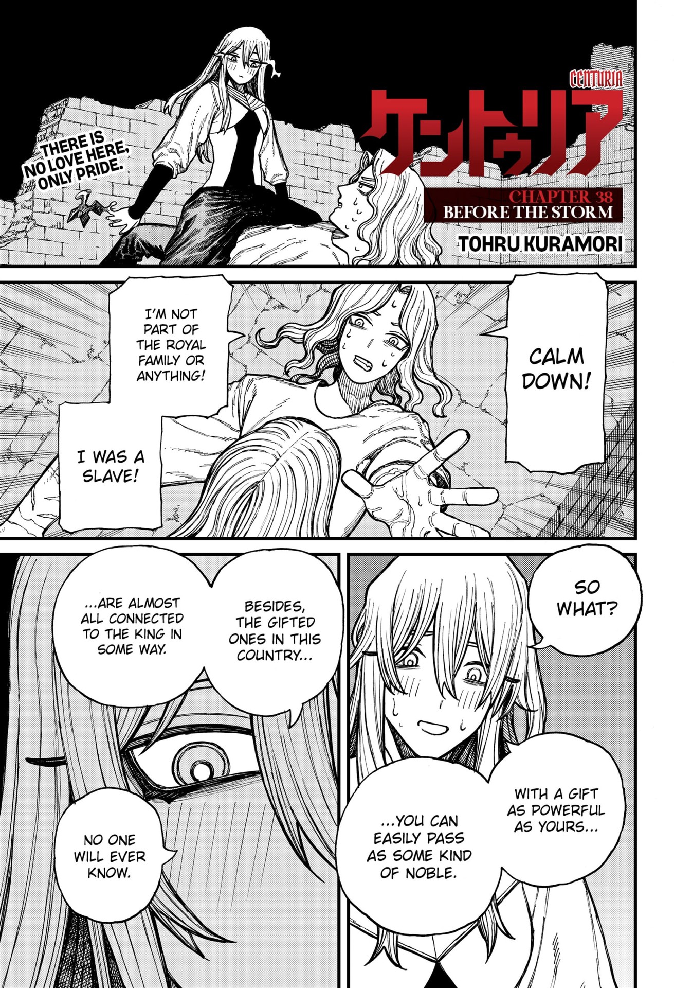 Centuria Chapter 38 page 1 - Chapter 38: Before the Storm