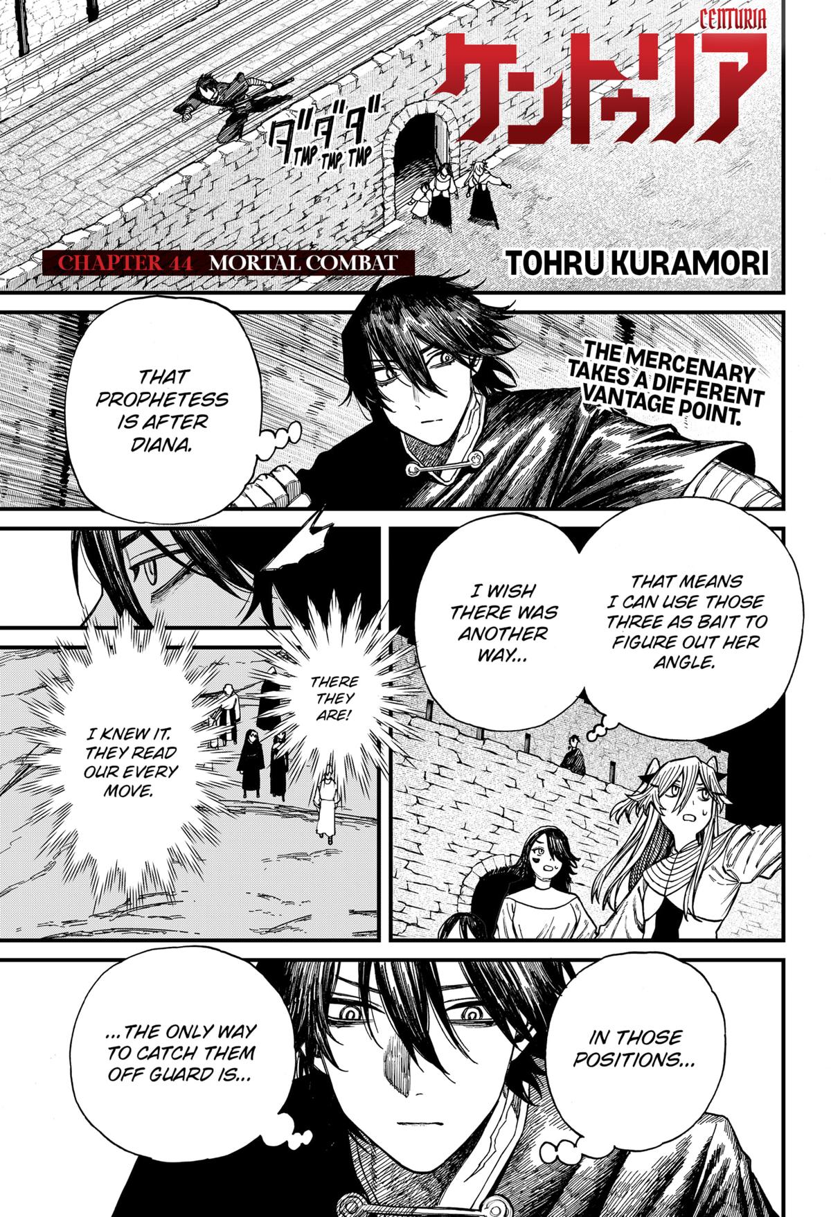 Centuria Chapter 44 page 1 - Chapter 44: Mortal Combat