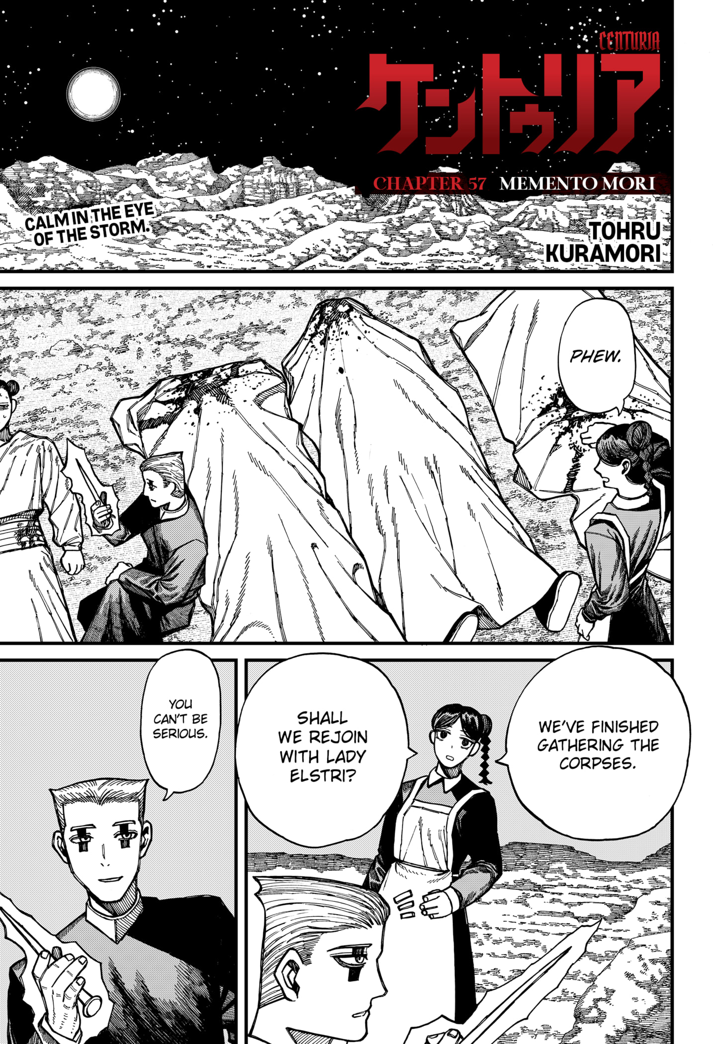 Centuria Chapter 57 page 1 - Chapter 57: Memento Mori