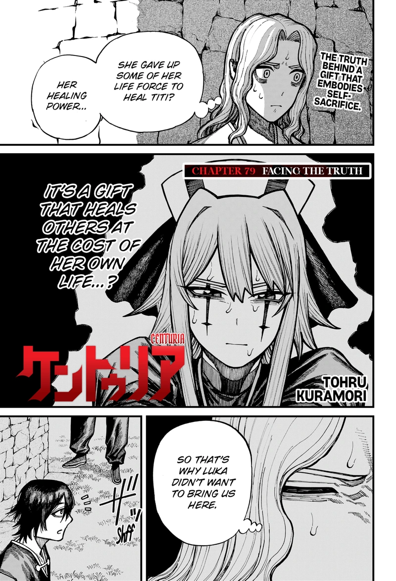 Centuria Chapter 79 page 1 - Chapter 79: Facing The Truth