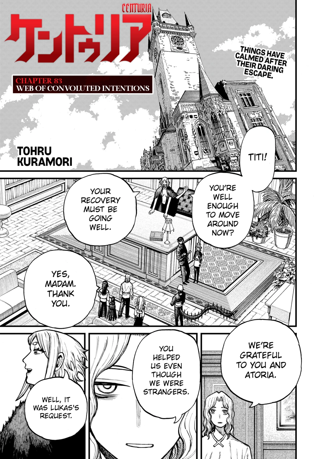 Centuria Chapter 83 page 1 - Chapter 83: Web Of Convoluted Intentions