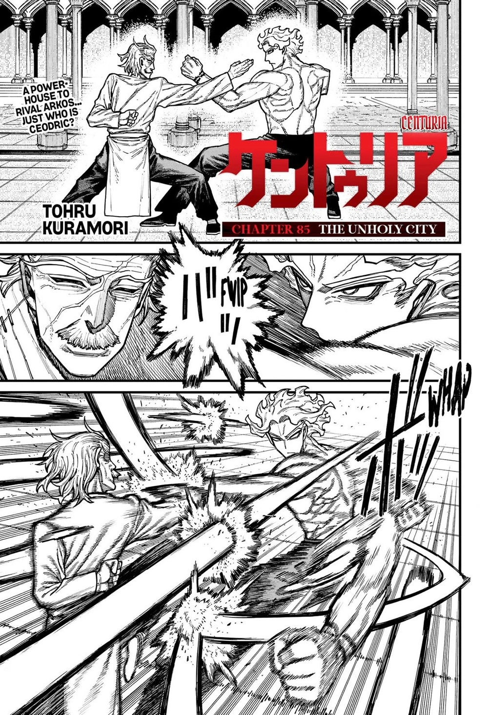 Centuria Chapter 85 page 1 - Chapter 85: The Unholy City