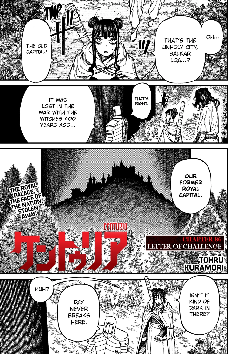Centuria Chapter 86 page 1 - Chapter 86: Letter of Challenge