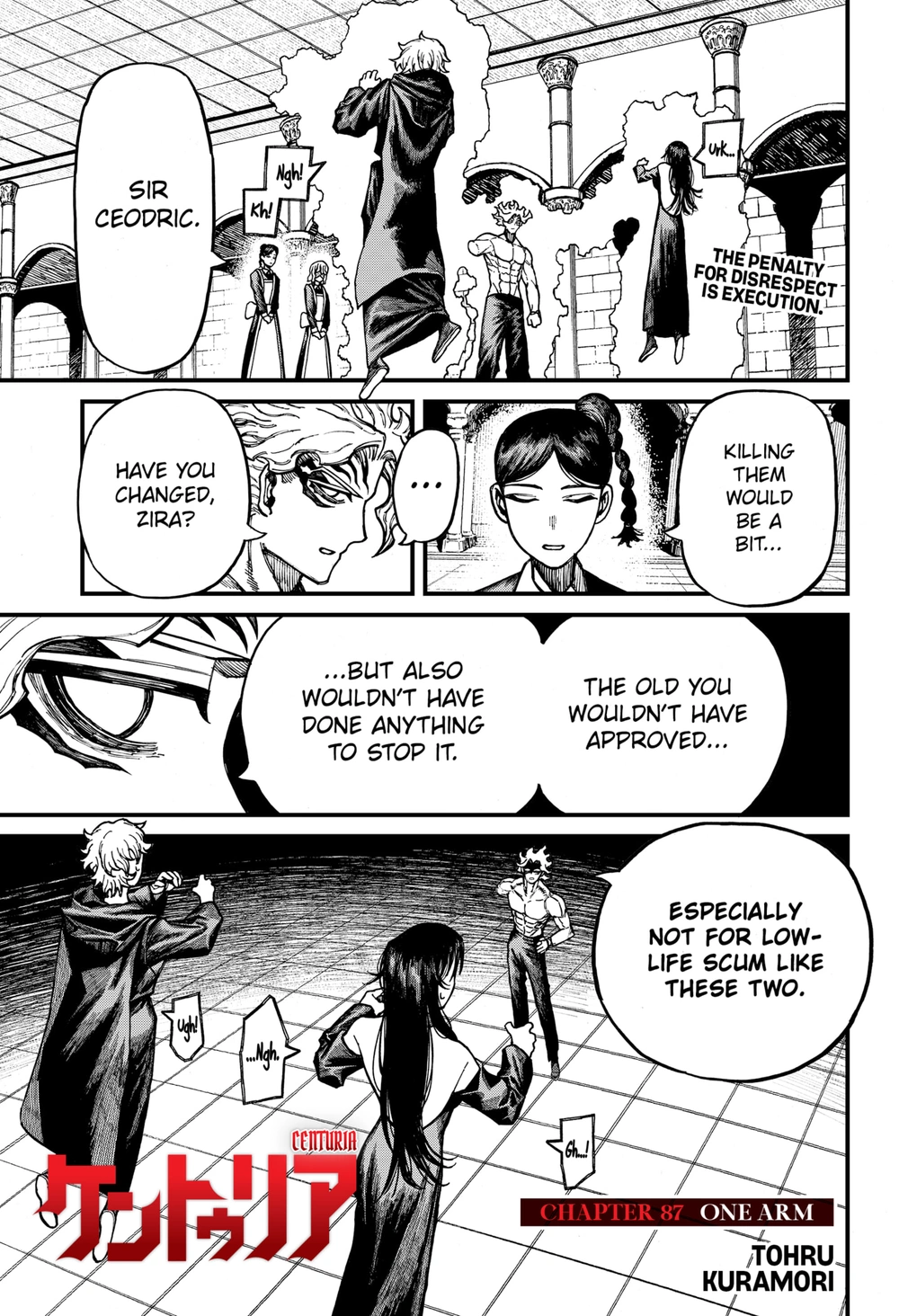 Centuria Chapter 87 page 1 - Chapter 87: One Arm