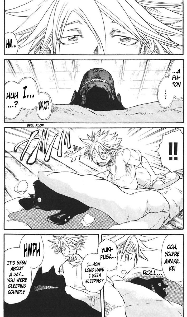 Cerberus Chapter 14 page 2 - Chapter 14: The Gravekeeper, the Komamori