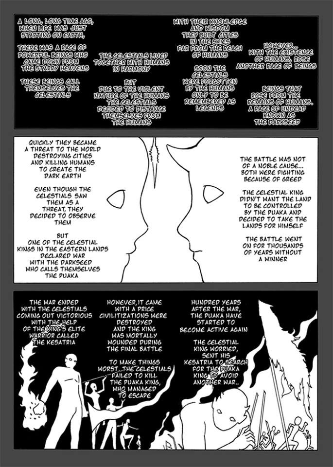 Cesaga Chapter 1 page 3 - Chapter 1 : The Celestial Twins