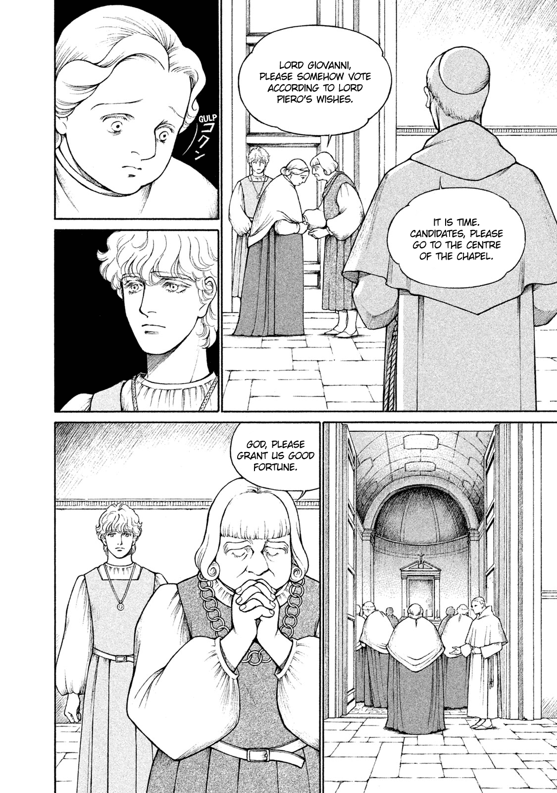 Cesare Chapter 100 page 12 - Chapter 100: The Papal Conclave (2)