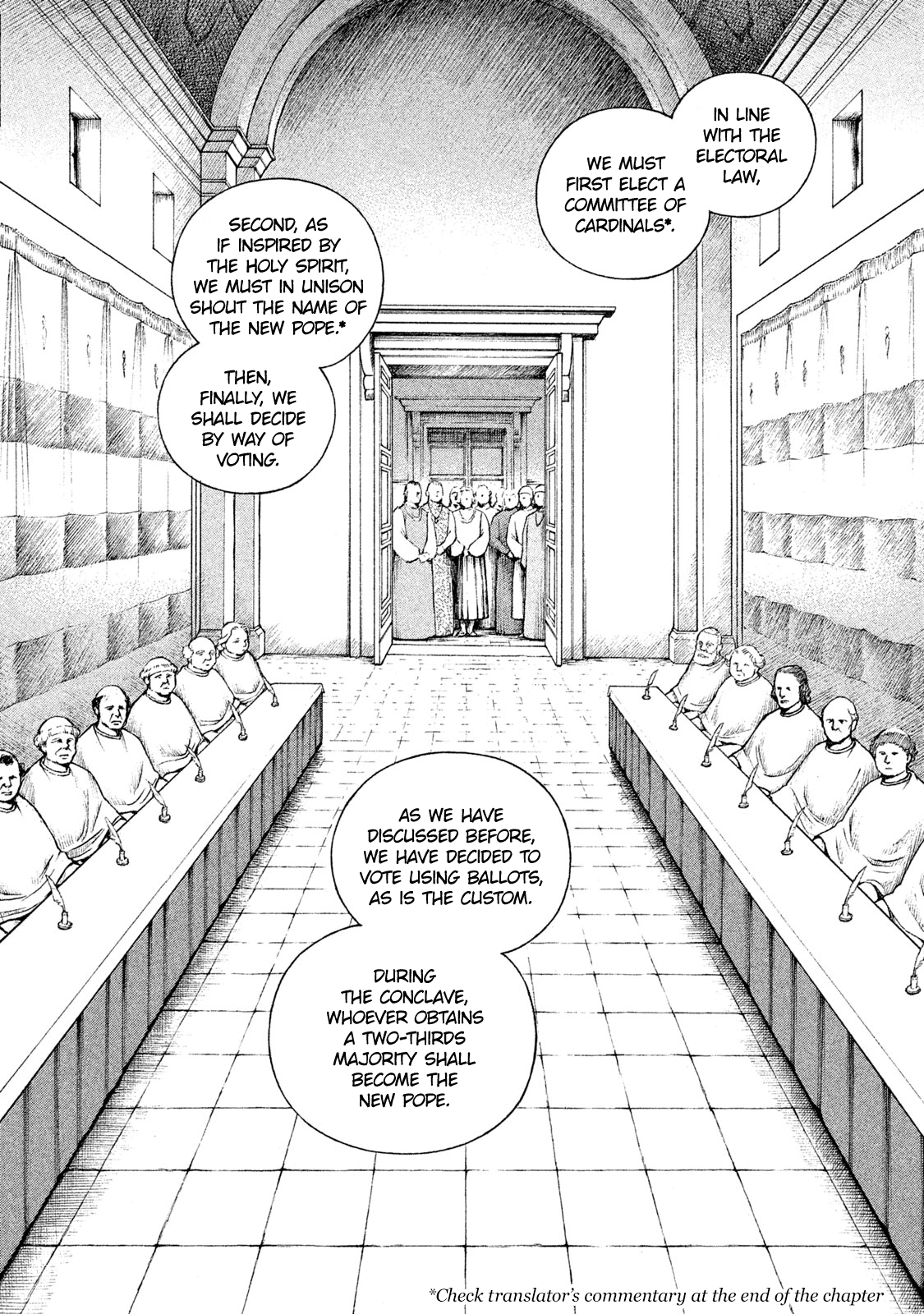 Cesare Chapter 100 page 15 - Chapter 100: The Papal Conclave (2)