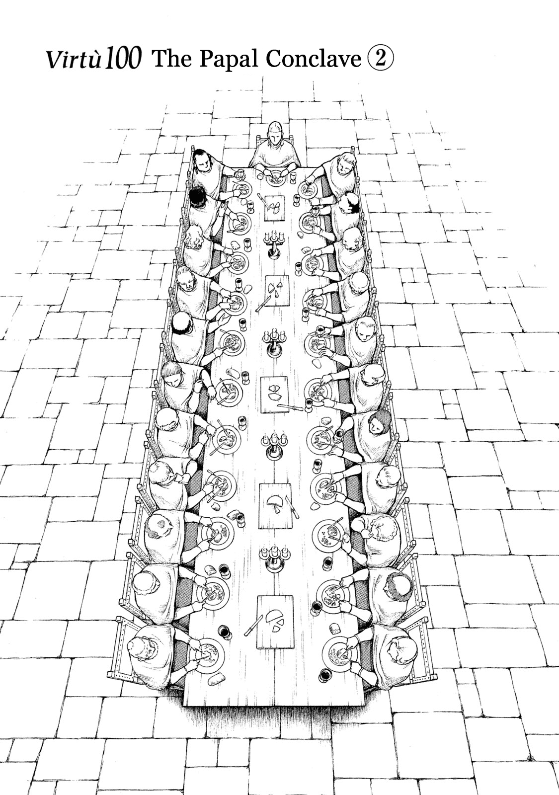 Cesare Chapter 100 page 2 - Chapter 100: The Papal Conclave (2)