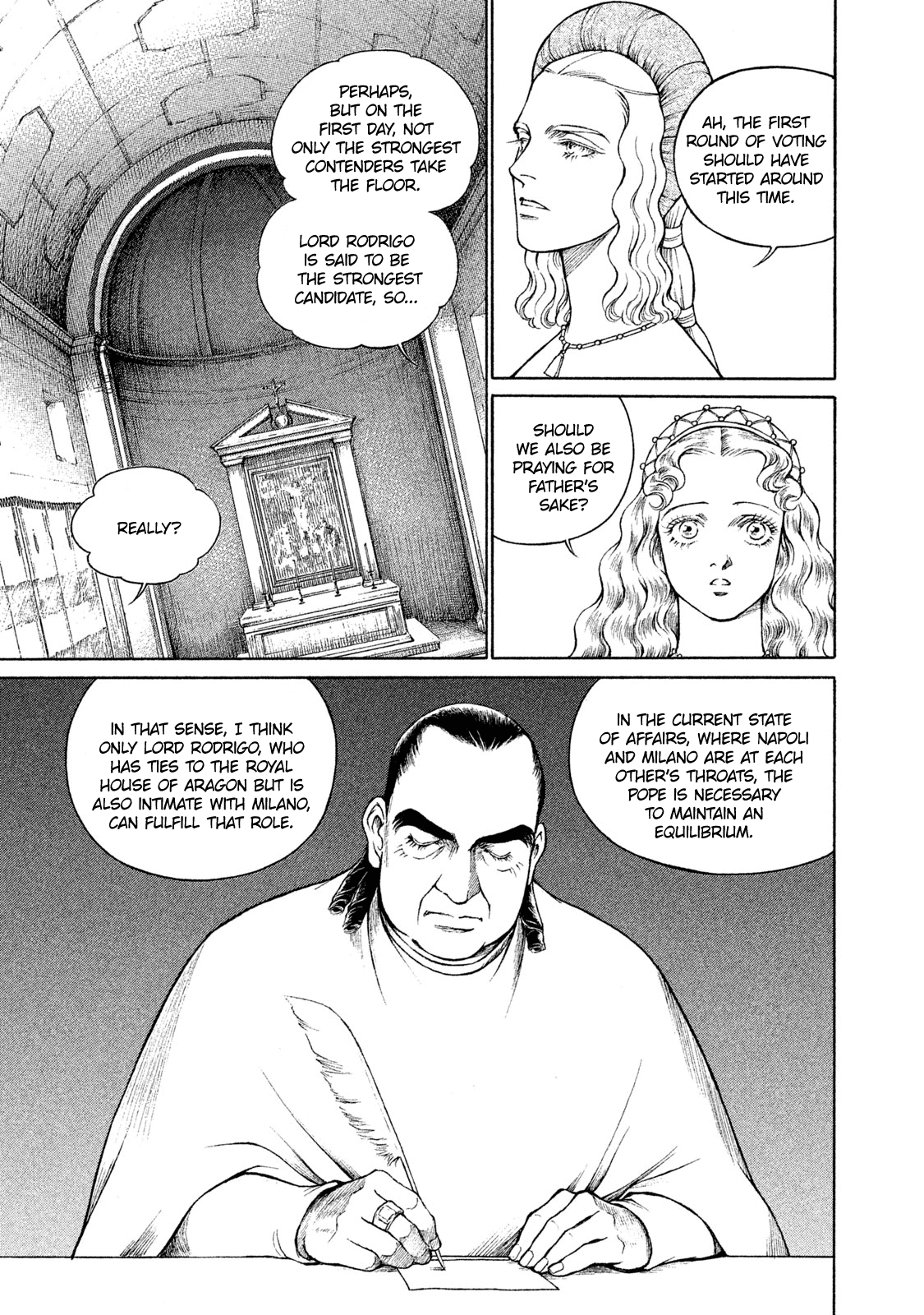 Cesare Chapter 100 page 21 - Chapter 100: The Papal Conclave (2)