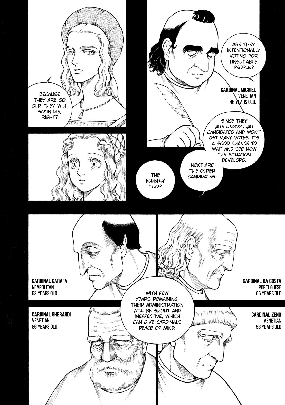 Cesare Chapter 100 page 24 - Chapter 100: The Papal Conclave (2)