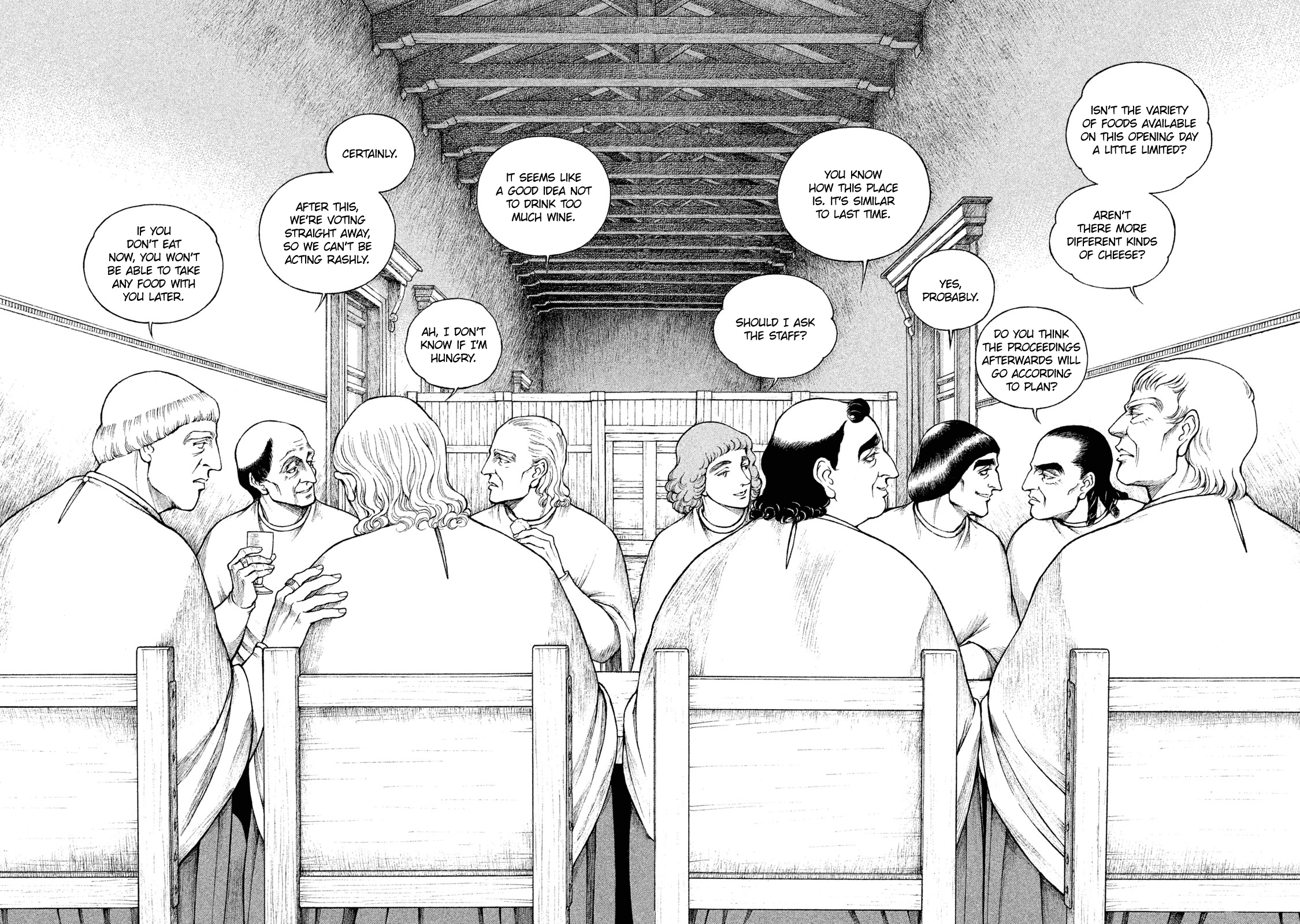 Cesare Chapter 100 page 3 - Chapter 100: The Papal Conclave (2)