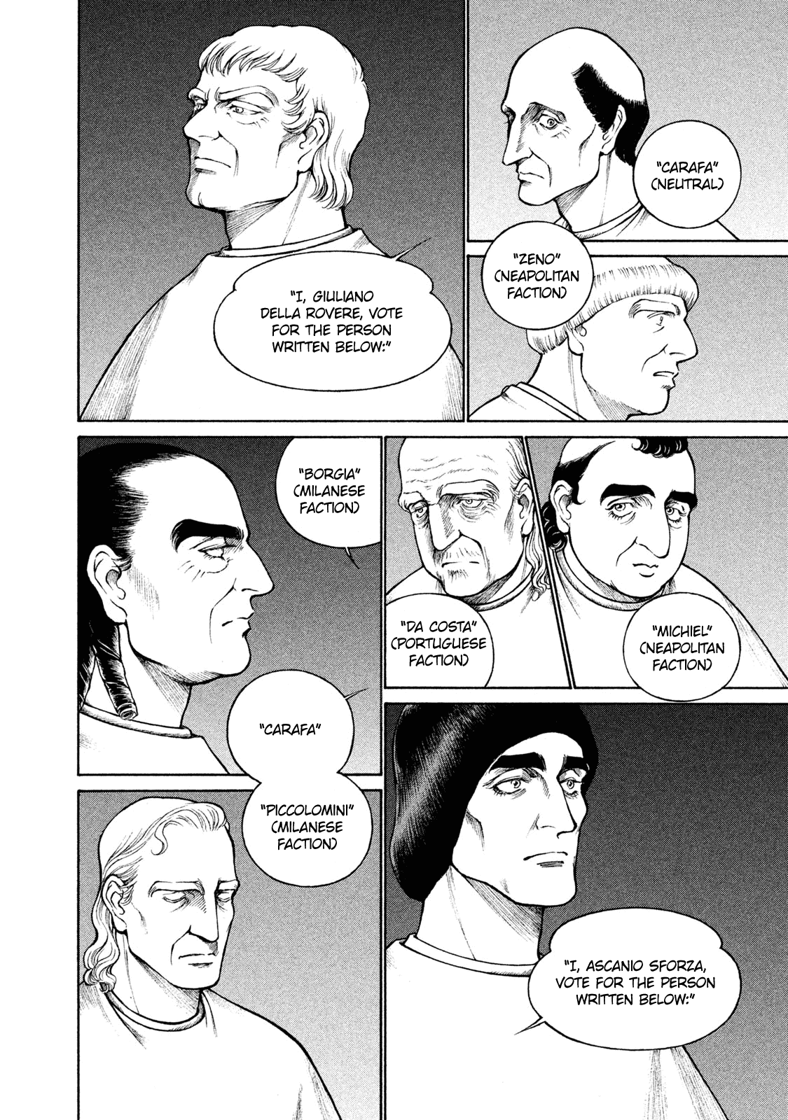 Cesare Chapter 100 page 30 - Chapter 100: The Papal Conclave (2)
