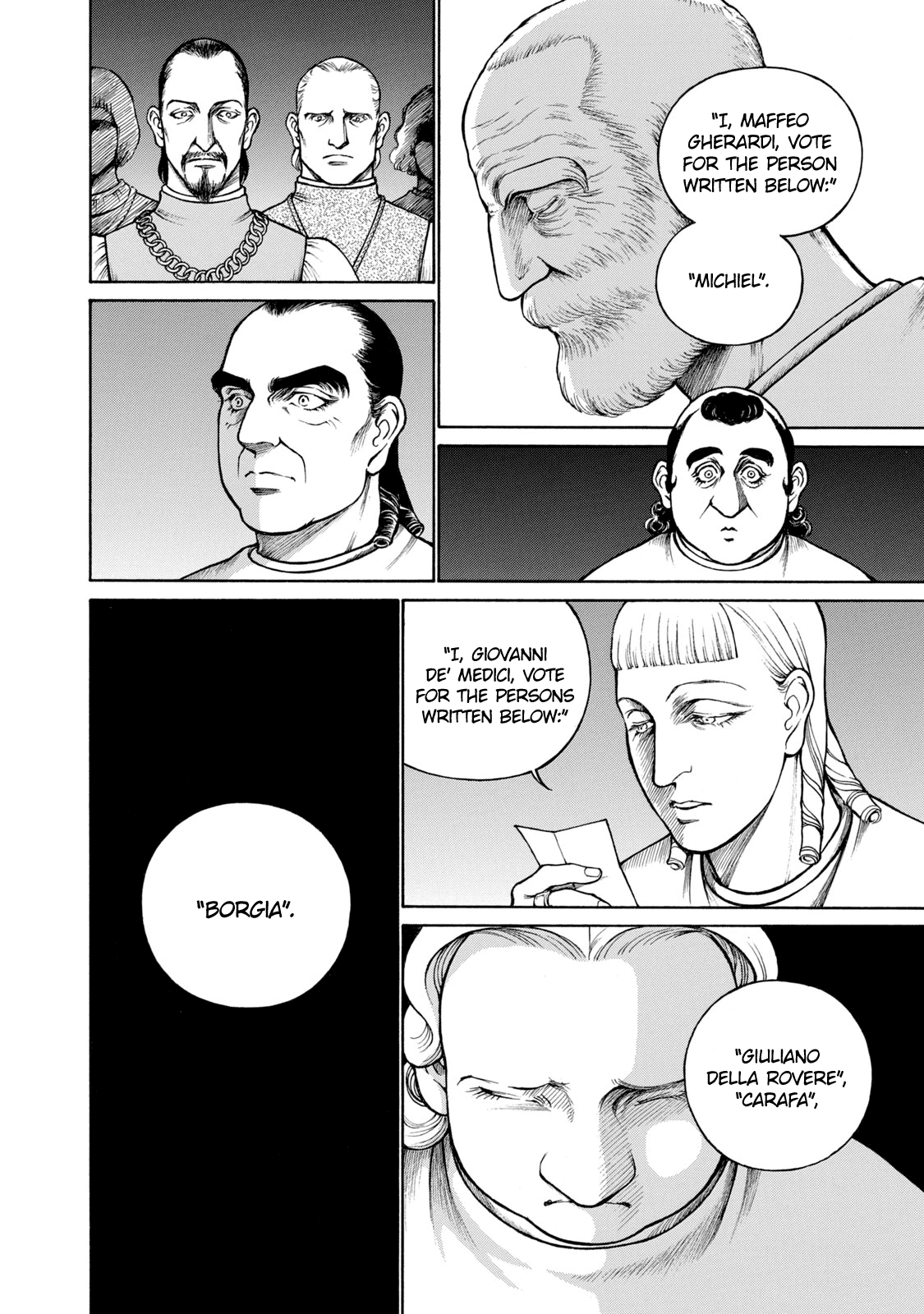 Cesare Chapter 100 page 32 - Chapter 100: The Papal Conclave (2)