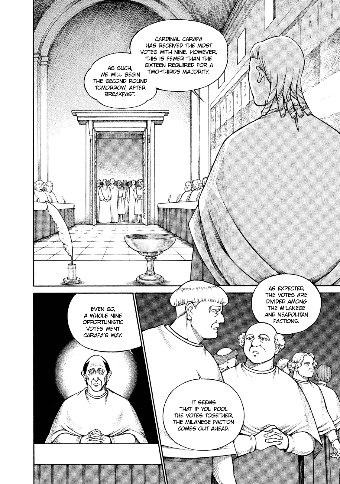 Cesare Chapter 100 page 34 - Chapter 100: The Papal Conclave (2)