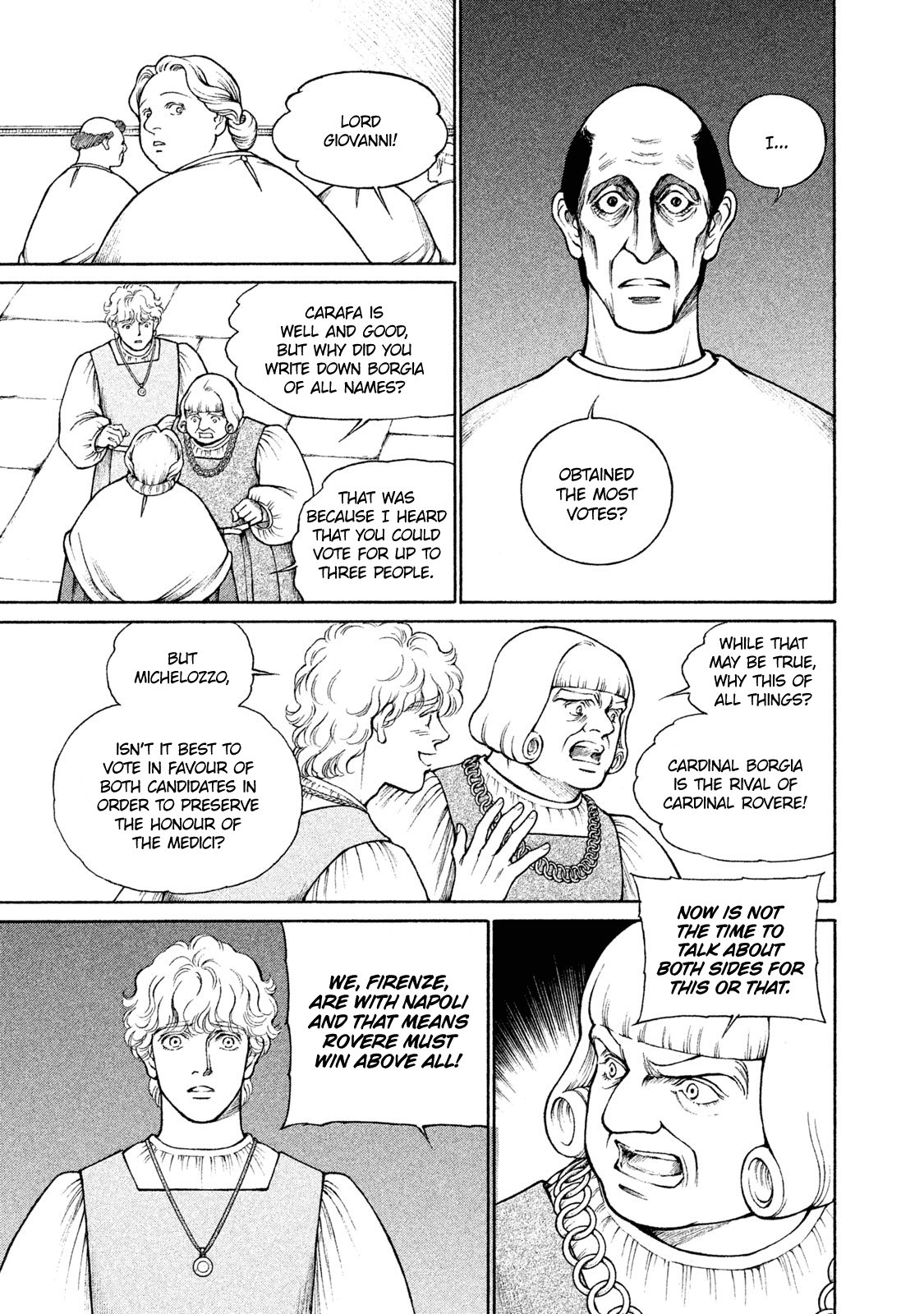 Cesare Chapter 100 page 35 - Chapter 100: The Papal Conclave (2)